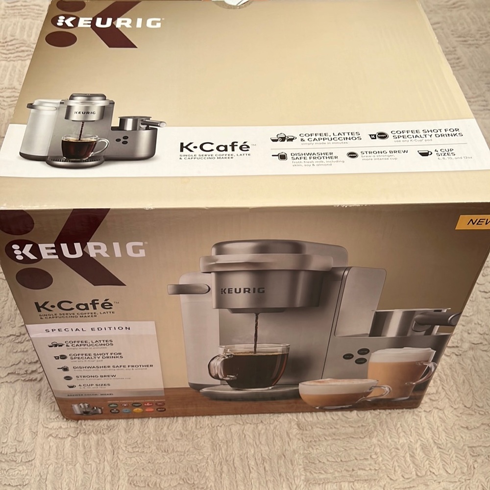 Keurig K-Cafe Special Edition K-Cup Pod Coffee, Latte and Cappuccino Maker, New - Picture 6 of 16